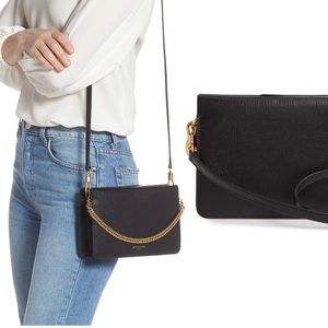 IN SEARCH OF - Givenchy
Cross 3 Leather Crossbody Bag